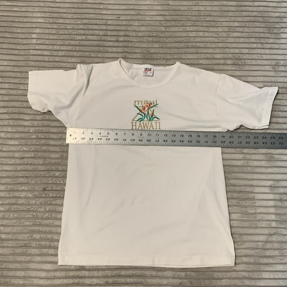 Vintage Maui Hawaii T- Shirt Single Stitch 80s - Picture 6 of 7